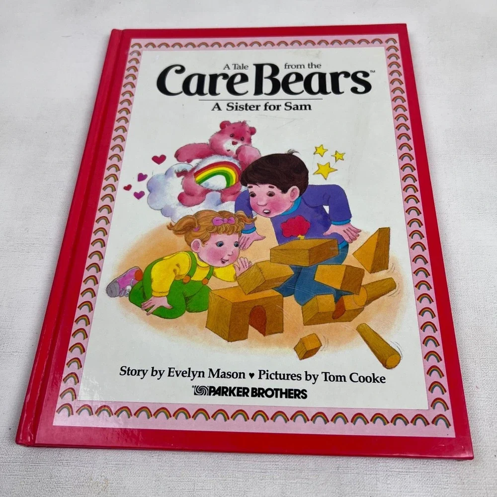Care Bears A Sister for Sam Book Vintage Collectible Children's‎ Story Nostalgia